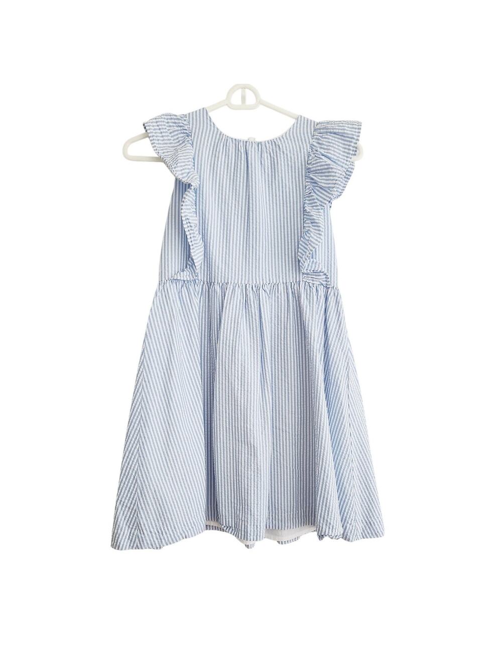 10 Crewcuts seersucker lined dress